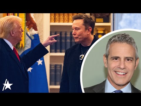Why Andy Cohen Is Going Viral Over Donald Trump & Elon Musk Feud