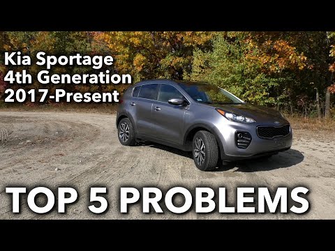 Top 5 Problems Kia Sportage SUV 4th Generation 2017-Present