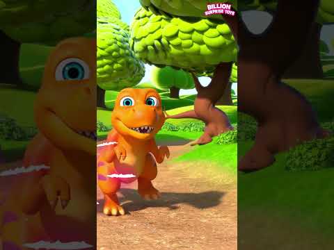 Forest Fun with Baby Dino Friends 🌳 #kidsadventure  #dinosaurcartoon  #friendshipforkids