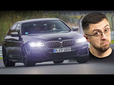 M5?! ON THE EDGE in BMW G30 550i! // Nürburgring