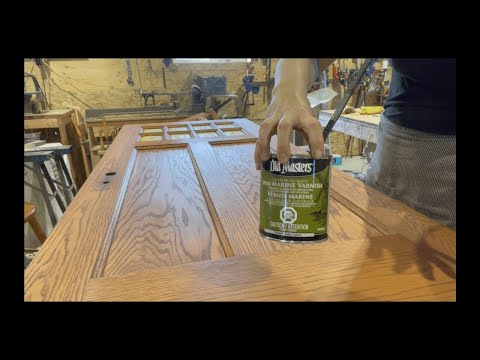 What you need to know about varnishing an exterior door