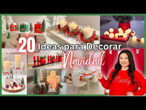 20 iDEAS para DECORAR en NAVIDAD 2025 / Christmas Decor ideas