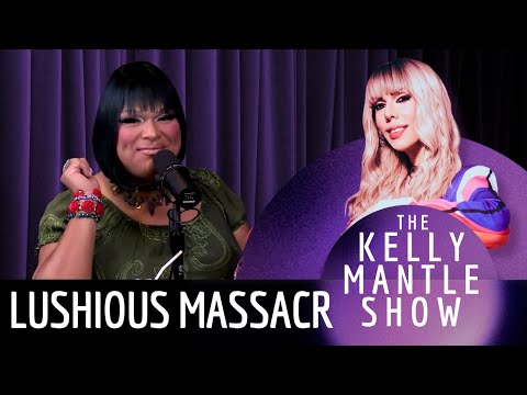 Lushious Massacr Dragvestigates The Transvestigation Unit On The Kelly Mantle Show!