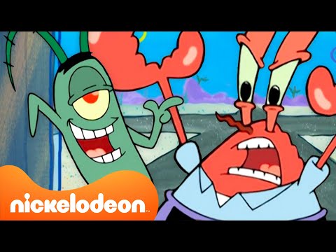 SpongeBob | Mr. Krabs und Plankton sind 60 Minuten lang ein wahres Kultduo! 🦀👁️ | Nickelodeon