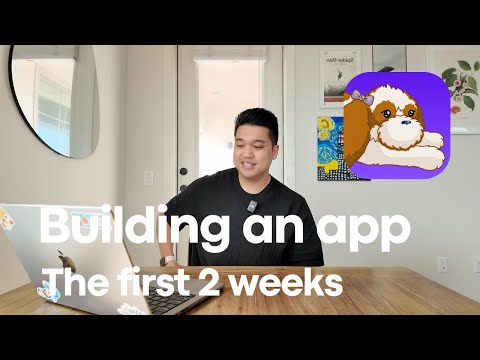 Building a new app - what I got done in the first 2 weeks (Building Luna ep.2)