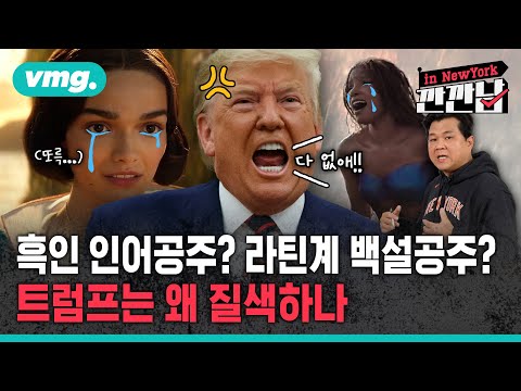 [깐깐남in뉴욕] 흑인 인어공주? 라틴계 백설공주?…트럼프는 왜 DEI에 질색하나 / 비디오머그