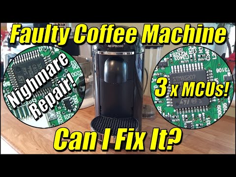 Faulty VertuoPlus Nespresso Coffee Machine -Very Complicated! | Can I Fix it?