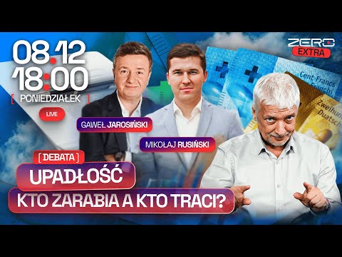 DEBATA: UPADŁOŚĆ- KTO ZARABIA A KTO TRACI?