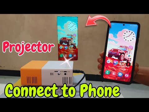 Projector Ko Mobile Phone Se Kaise Connect Kare | projector connect to phone