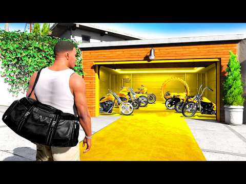 Collecting GOLD SUPER BIKES in GTA 5!