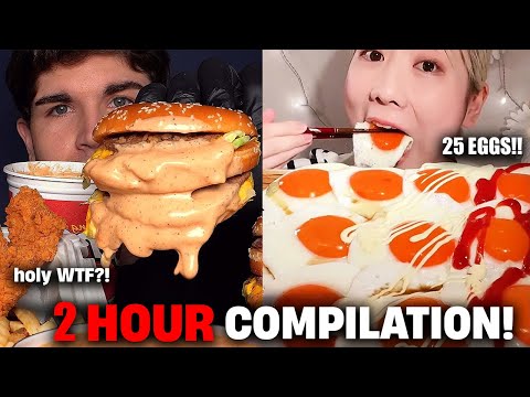 the BEST of mukbang 😱 (LONG compilation)