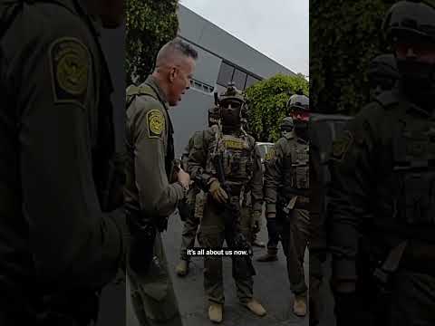 Video Shows Bovino Giving Orders to Federal Agents in Los Angeles