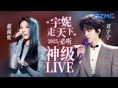 【 戴佩妮 x 刘宇宁 】“宇妮走天下”2025必听神级LIVE！一个婉转细腻 一个高昂浑厚 每个舞台都宛如跨越时空的深情对话！#天赐的声音 #戴佩妮  #刘宇宁