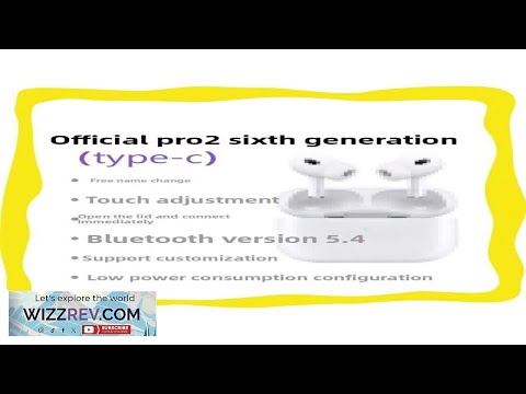 Pro2 5th Gen Wireless Earbuds Long Battery Life| Active Noise Cancellation