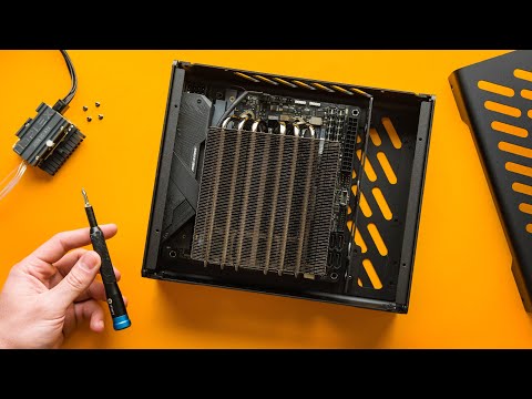 The Tiniest Gaming PC Build - Ryzen 5600G + S4T