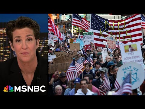 Rachel Maddow: Why protesting against authoritarians matters