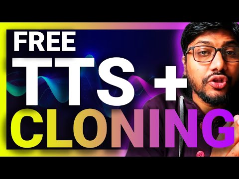 TTS with FREE Voice CLONING!!! 💥 Full Text-to-Speech with Voice Cloning Tutorial 💥