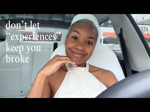 When "experiences over things" becomes toxic