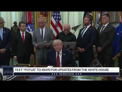 President Trump Signs an Executive Order, Apr. 18, 2026