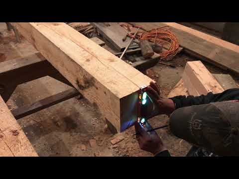 Laying Out Twisted Timbers With a Chalk Line and Level