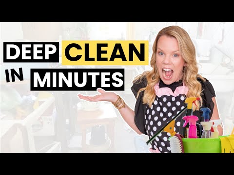 The BEST Deep Cleaning Routine - 20 Things To Clean This Spring!