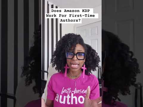 Does Amazon KDP still work for first-time authors? #writing #shorts