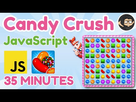 Build Candy Crush using JavaScript HTML and CSS