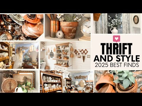 What I Thrifted + How I Styled It!! Home Decor On A Budget! I Can’t Believe I Thrifted All This!