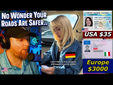 Comparing Driver's License Requirements/Education - USA vs Europe