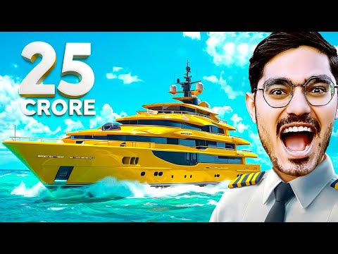 ₹1 Boat vs ₹24,00,00,000 Luxury Yacht🔥  ये नाव नहीं महल है