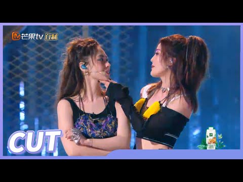 【蔡卓妍CUT】阿sa舞台临时起意抬阿娇下巴太绝了！永远的时代神话女团twins！《乘风破浪》Sisters Who Make Waves S3 EP11丨MangoTV Idol