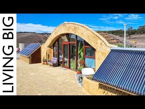 Built For the End of the World & Beyond | Inside This Earthship Tiny Home