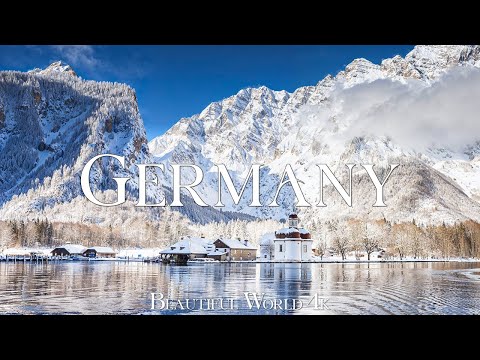 Germany 4K | Winter Magic of Snowy Alpine Villages, Frozen Lakes & Festive Christmas Towns