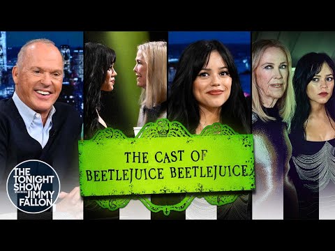 Michael Keaton, Jenna Ortega & Catherine O'Hara Talk Beetlejuice Beetlejuice, Play True Confessions