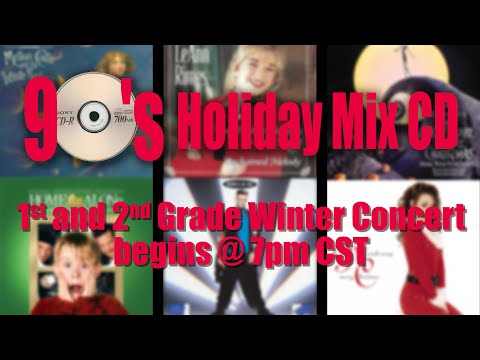 Pleasantdale Winter Concert 2025 - 90's Holiday Mix CD
