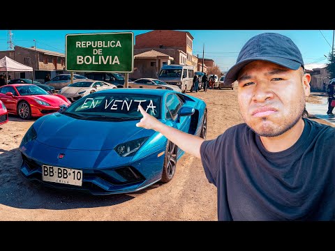 Me INFILTRÉ en una FERIA de Autos Chilenos ROBADOS 🇧🇴🇨🇱