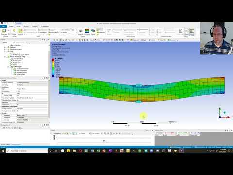 Plane Stress and 2D Analysis - FEA using ANSYS - Lesson 2