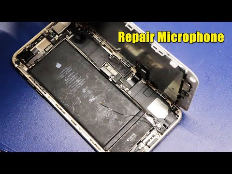 First Repair iPhone 7 Plus microphone is does not work