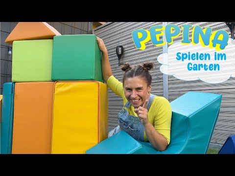 🌈 Spielen im Garten ✨ Farben & Zahlen LERNEN mit Pepina 🔍