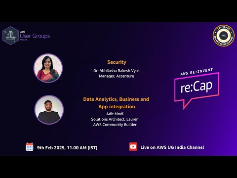 AWS re:Invent 2024 Recap Edition - Day 3 by AWS UG Madurai & Dehradun