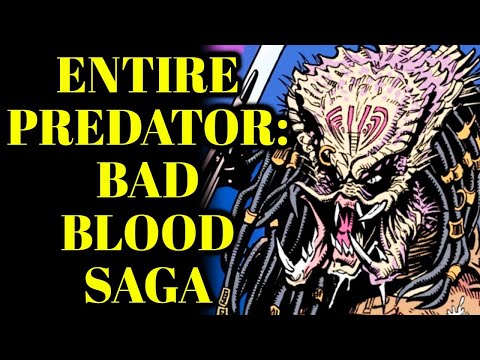 Entire Predator Bad Blood Comic Saga - Wildly Psychotic Predator Mass Slaughters New Jersey