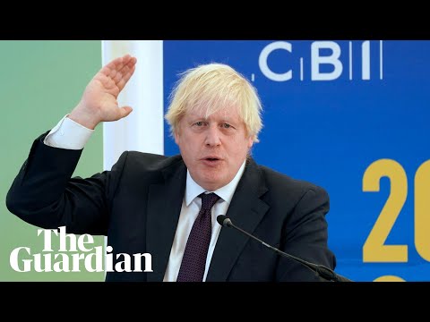 Boris Johnson praises Peppa Pig in bizarre CBI speech
