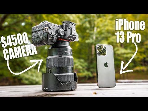 iPhone 13 pro vs Pro camera setup (Sony a7iii + 24-70mm f2.8 GM)