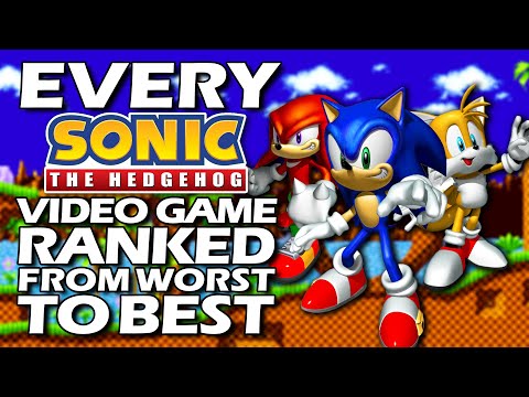 Every Sonic The Hedgehog Video Game Ranked From WORST To BEST