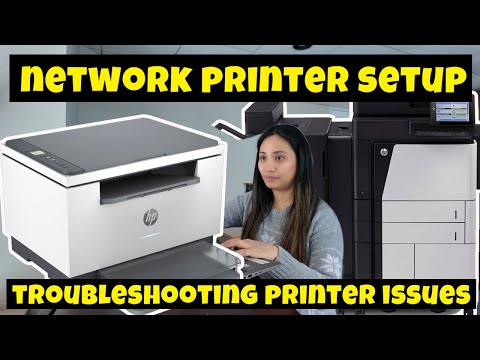 Network Printer setup tutorial