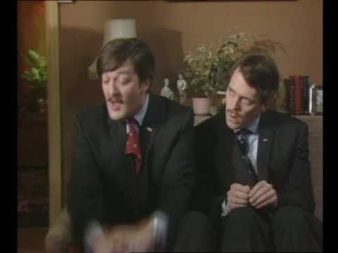 A bit of Fry and Laurie. Founding a society