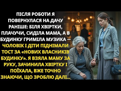 Біля хвіртки плакала мама, а з дому лунало Продали дачу без неї! Куплю машину!
