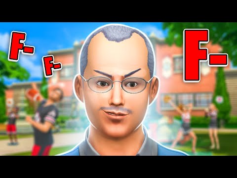 I ruined the Sims 4 High School Pack