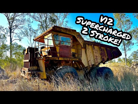 Will it START? V12 Supercharged 2 Stroke GM Detroit Dump Truck SITTING for YEARS
