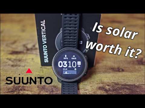 Suunto Vertical Solar / Is the solar worth it??